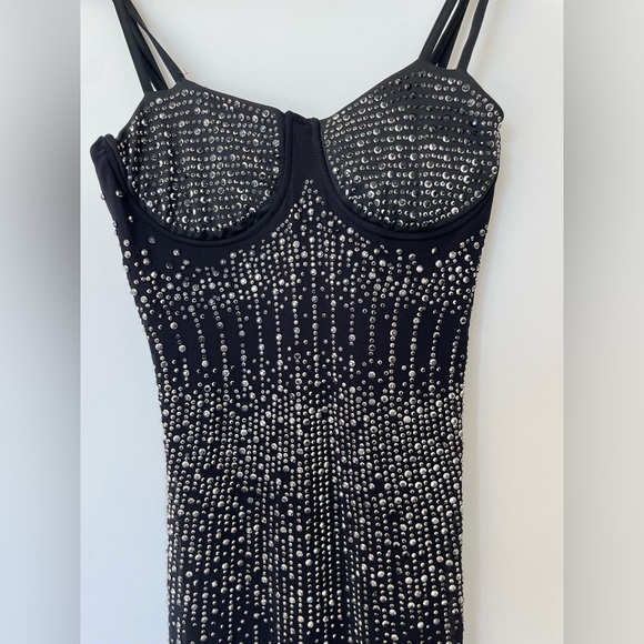 NEW black sheer dress - Picture 2 of 3